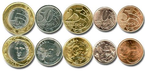 tipos de moedas brasileiras